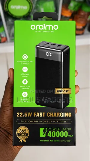 Oraimo Powerbank 40,000mah Powerbus