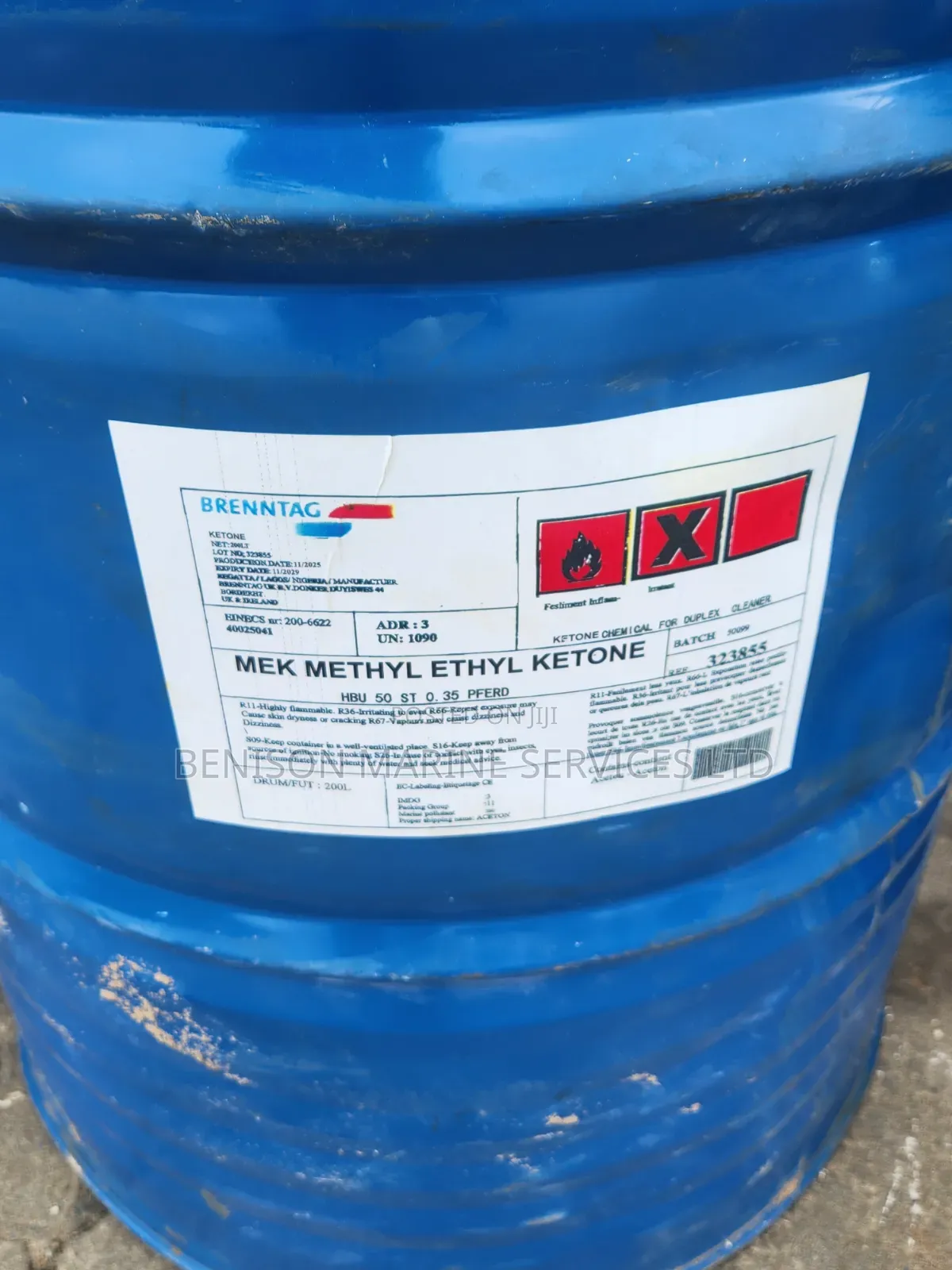 Mek Ketone Thinner 200litres