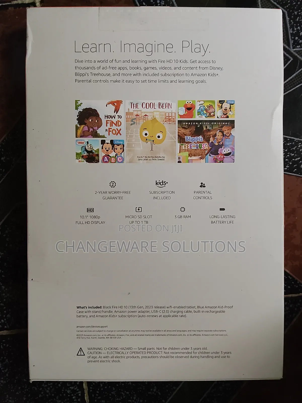 New Amazon Fire HD 10 Kids Edition 2021 32 GB