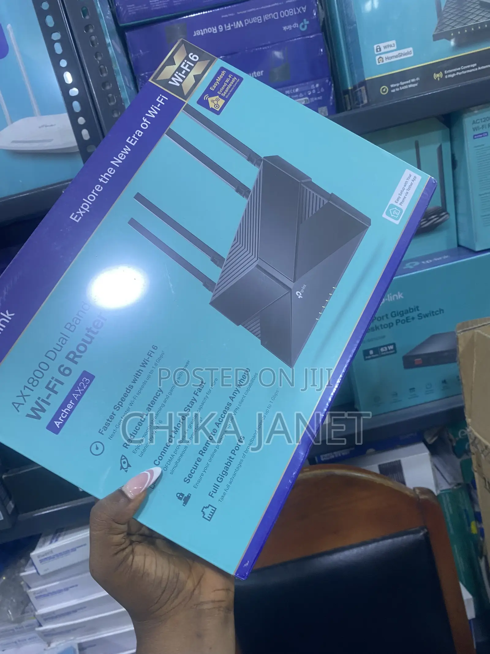 Ax1800 Dual Band Wifi 6 Router