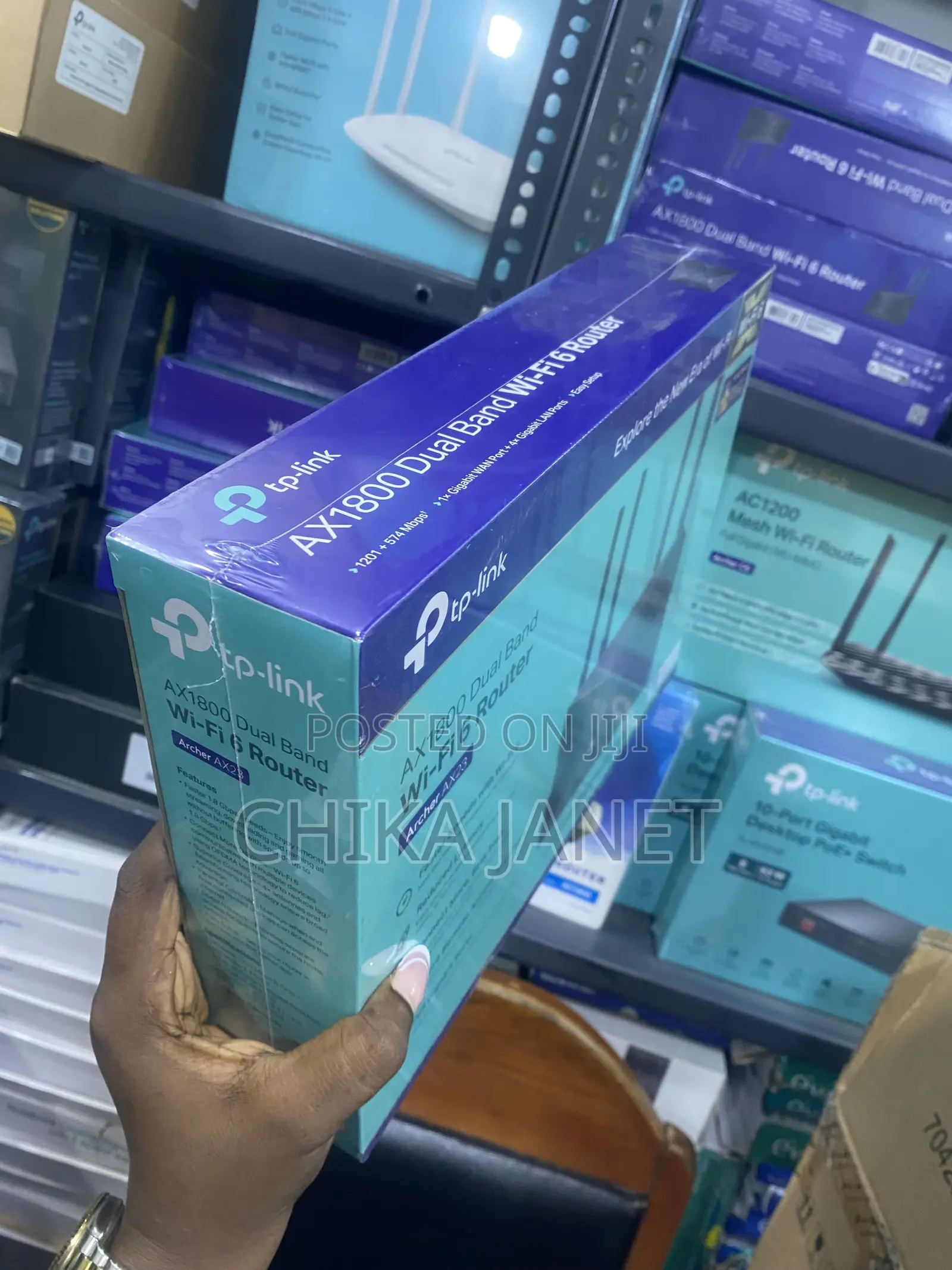 Ax1800 Dual Band Wifi 6 Router