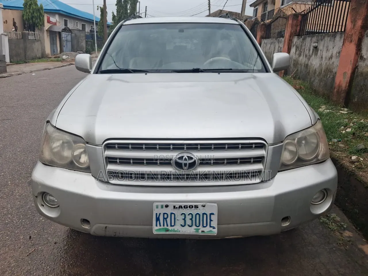 Toyota Highlander 2002 Silver