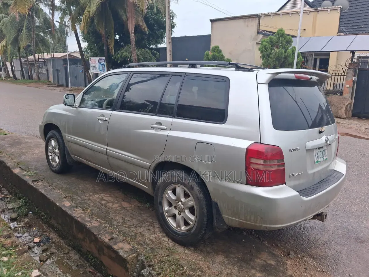 Toyota Highlander 2002 Silver