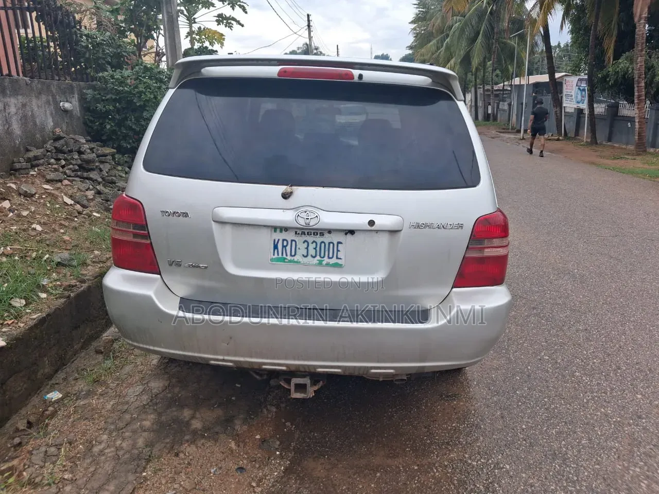 Toyota Highlander 2002 Silver