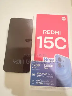 Xiaomi Redmi 15 128 GB Black