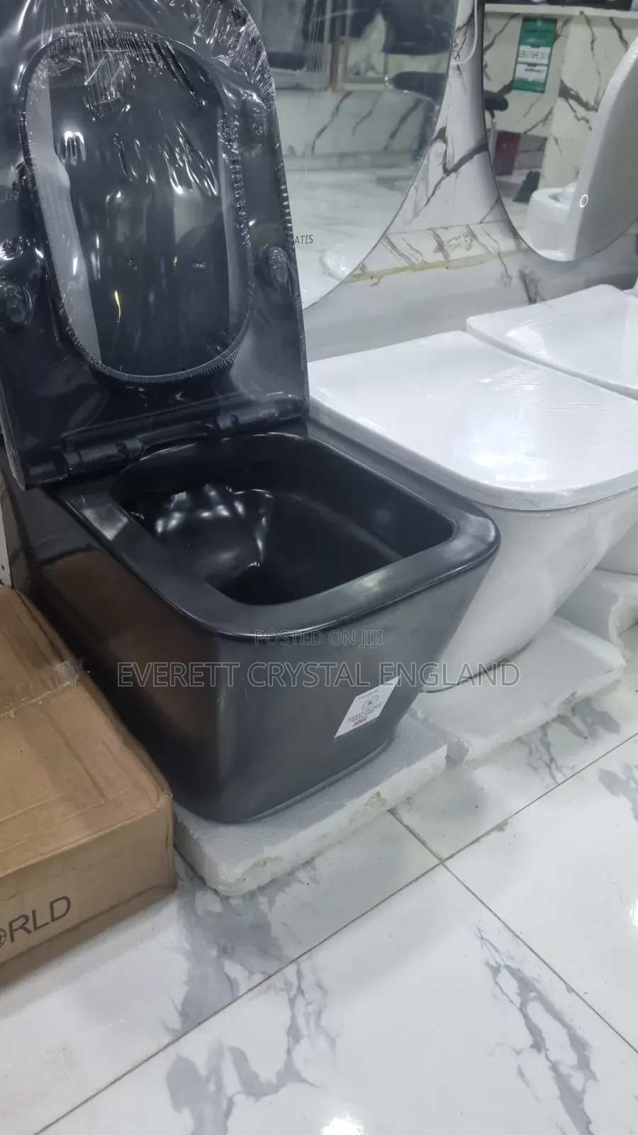 Black Conceal Water Closet