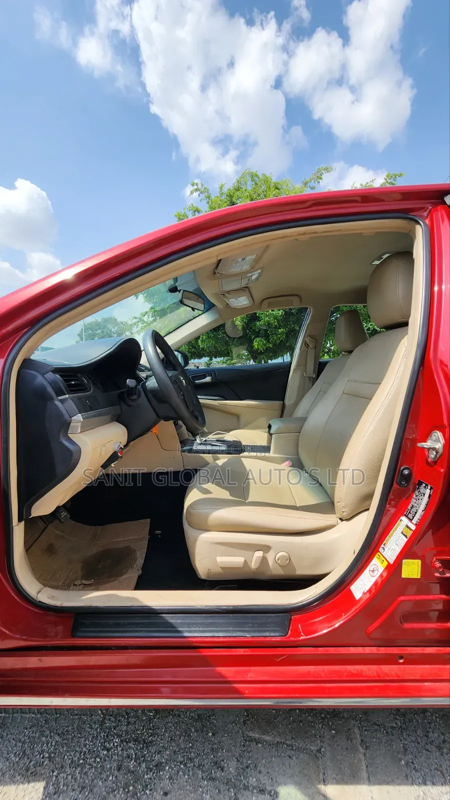 Toyota Camry 2013 Red
