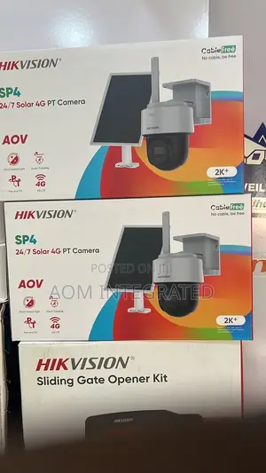 Hikvision Single Lens 4g Solar Pt Camera