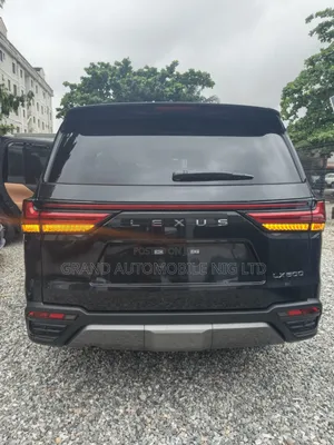 New Lexus LX 2025 Black