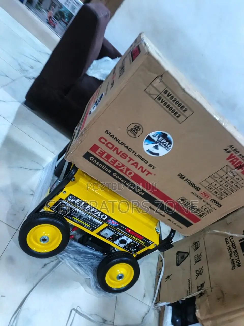 Elepaq 4.5kva Automatic Generator Model Sv6800e2 Single Phase Generato