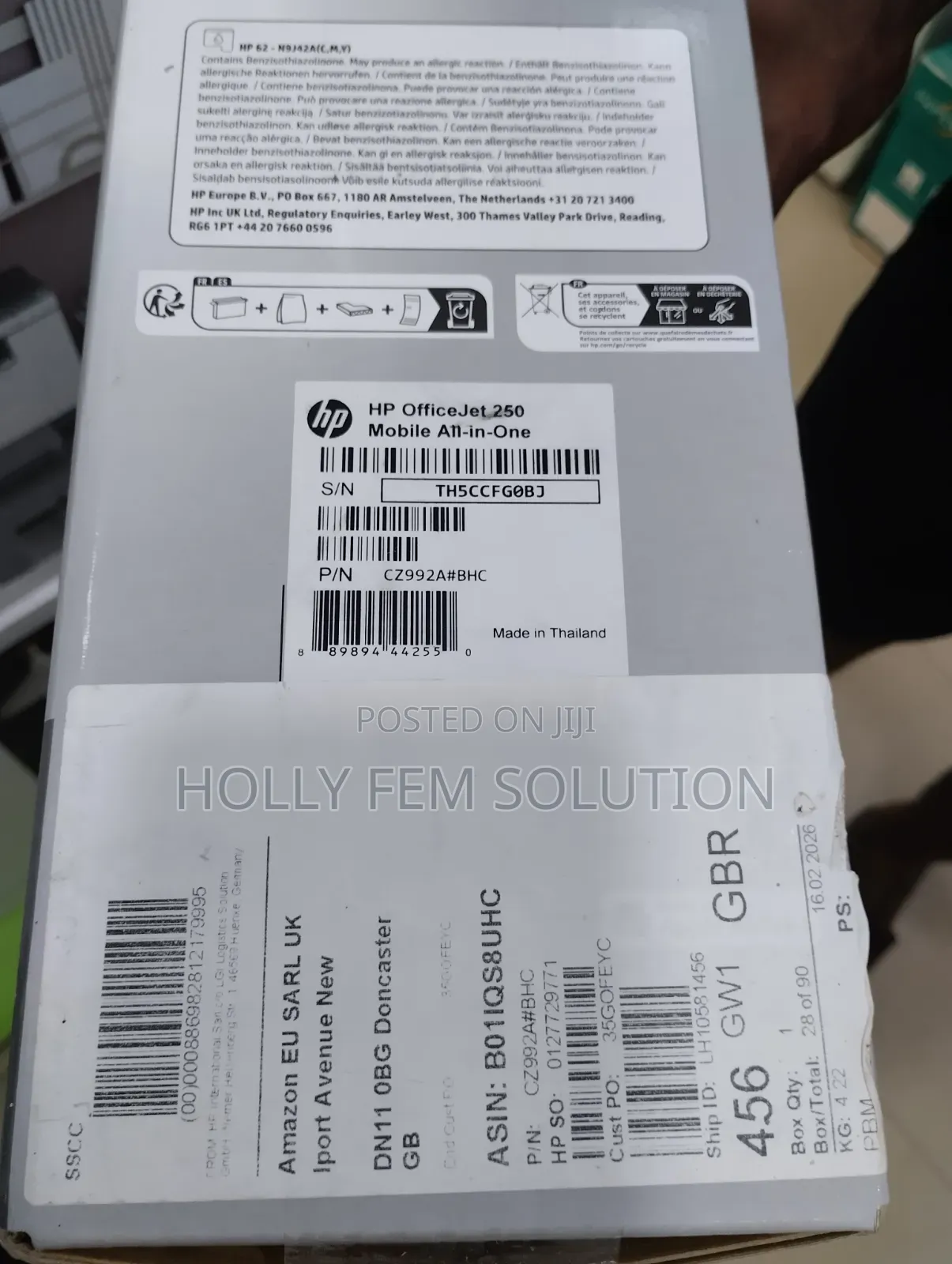 Hp Officejet Mobile All in One Printer