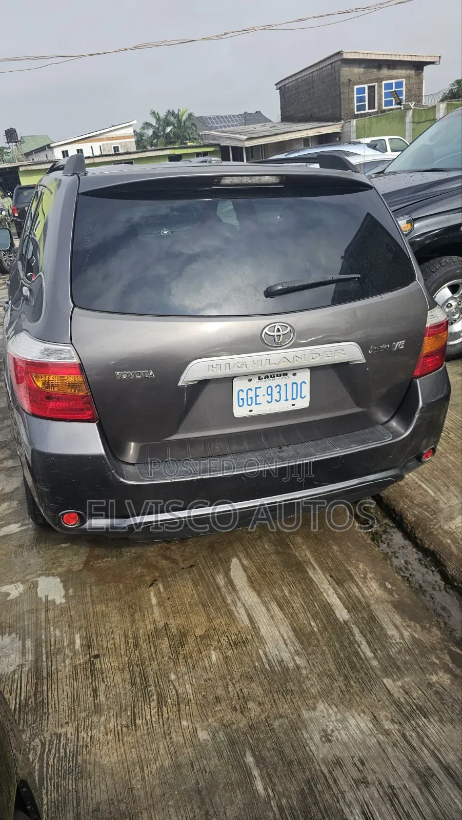 Toyota Highlander 2009 Gray