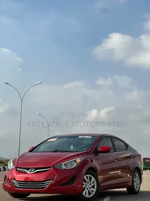 Hyundai Elantra 2015 Red