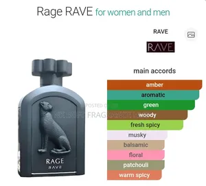 Rage Perfume 100ml by Rave