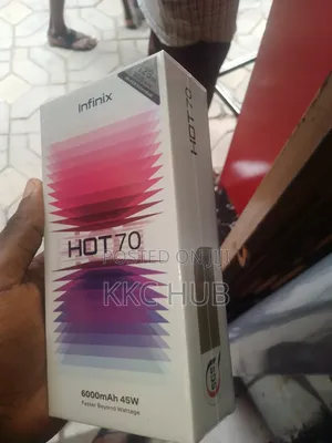 New Infinix Hot 70 128 GB Black