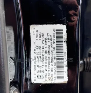 Honda Accord 2016 Black