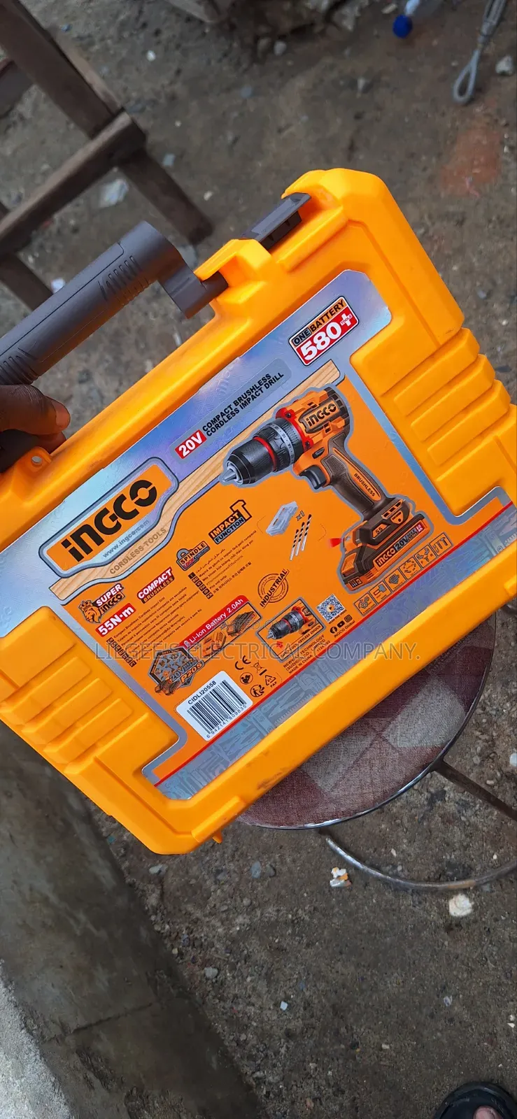 Authentic Ingco Compact Brushless Cordless Impact Drill