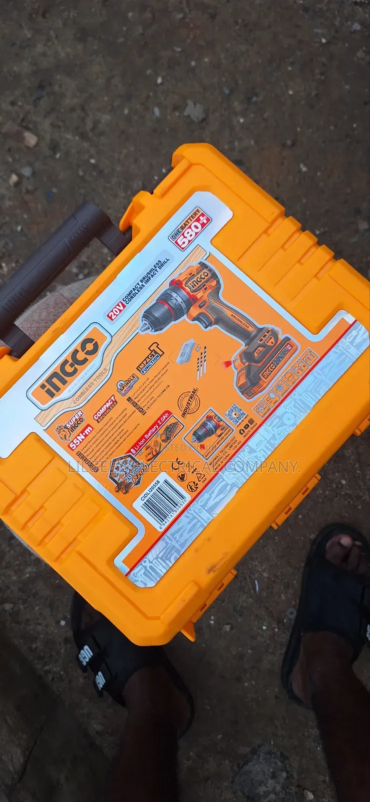 Authentic Ingco Compact Brushless Cordless Impact Drill