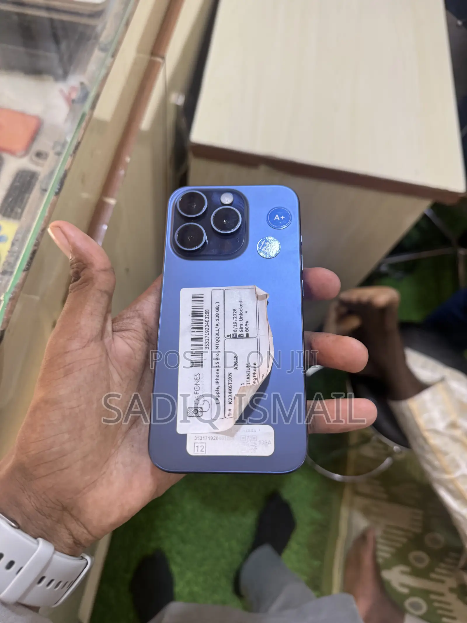 Apple iPhone 15 Pro 256 GB Blue