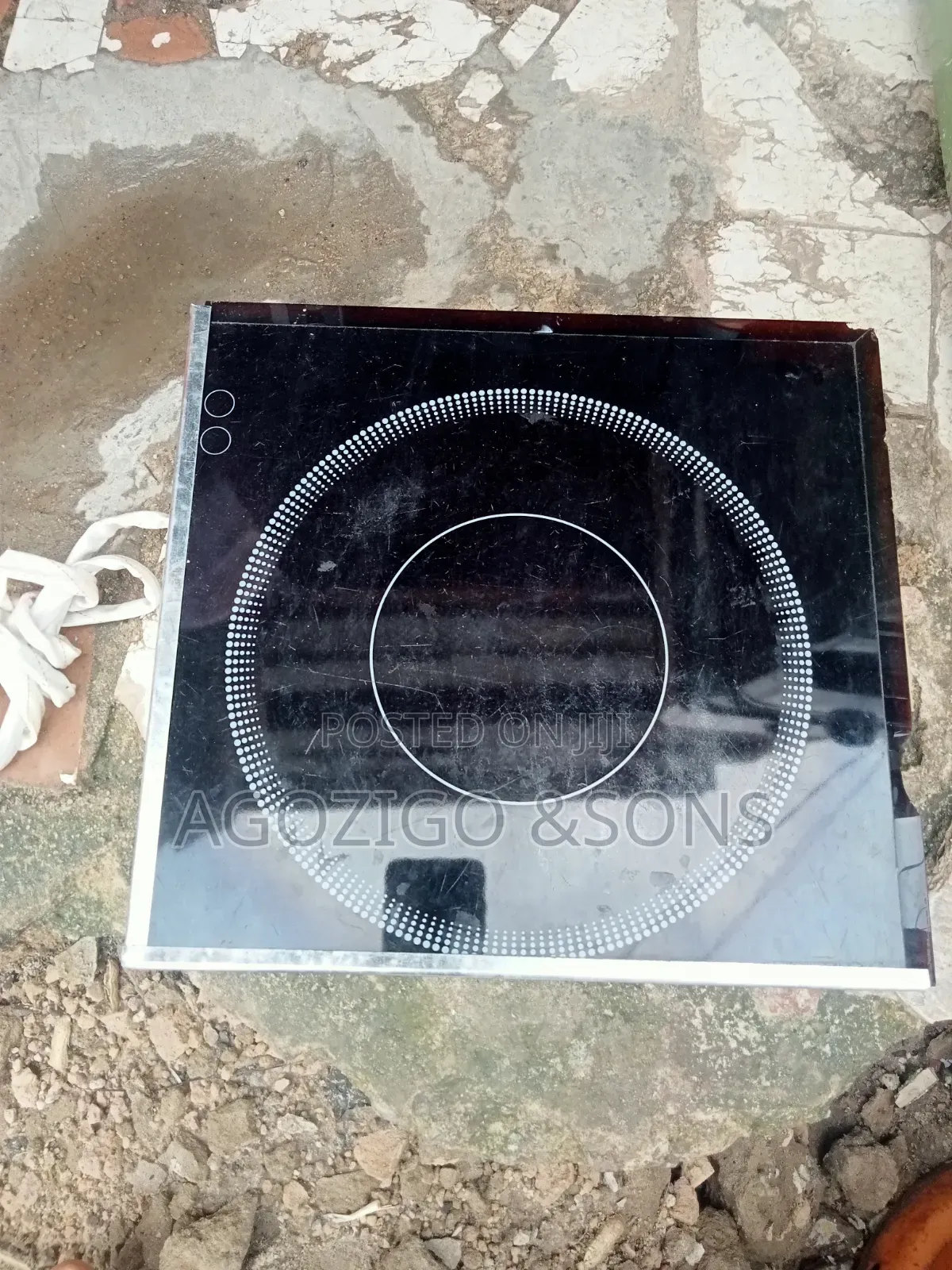 Big Face Hotplate With Knob
