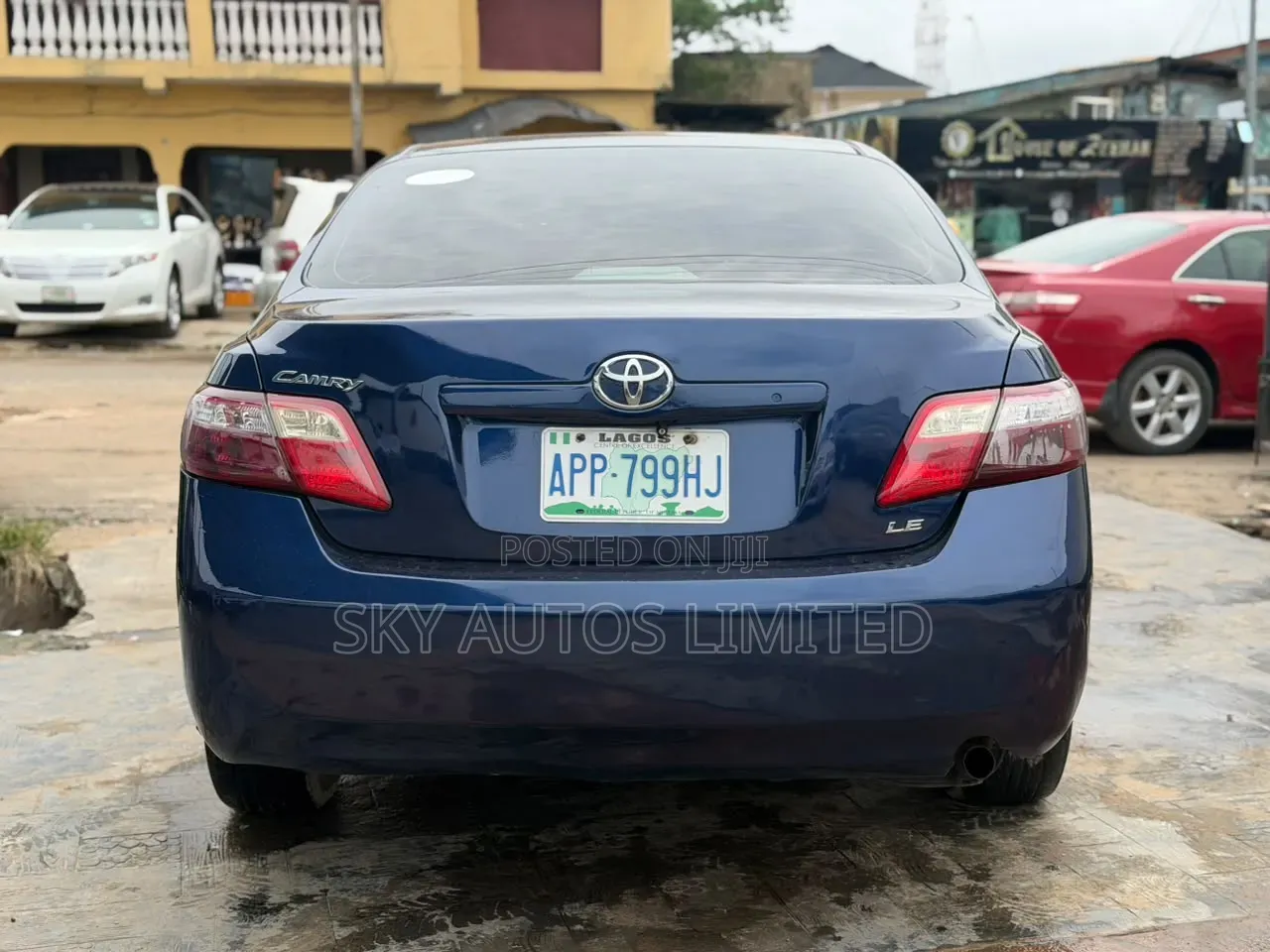 Toyota Camry 2008 Blue