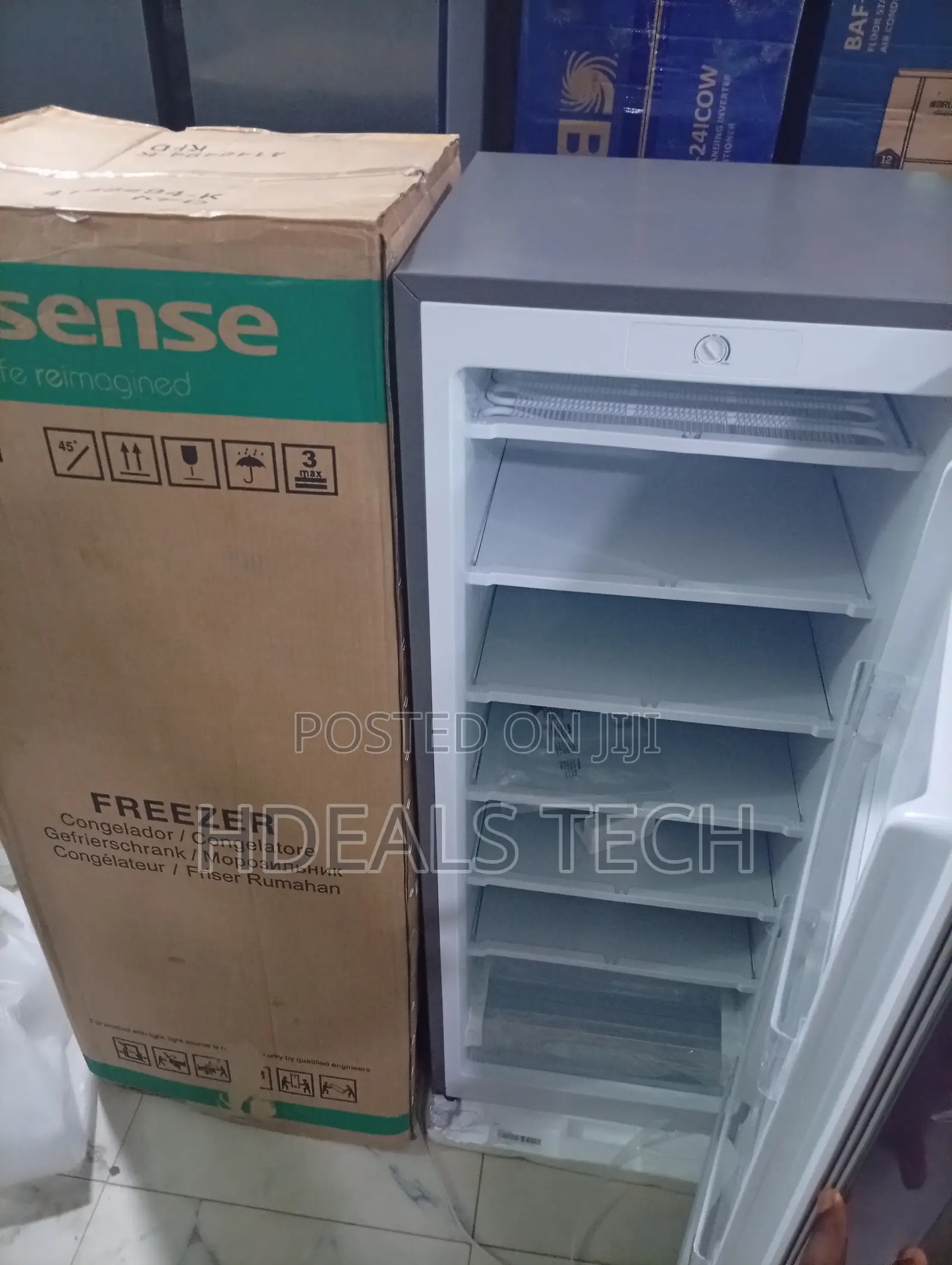 Hisense Upright Freezer With Premium Quality Finish