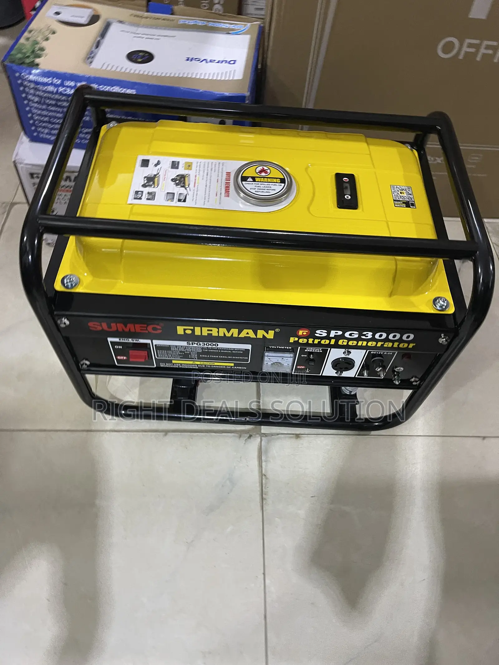 Sumec Firman Spg3000 Generator Set With Quiet Performance
