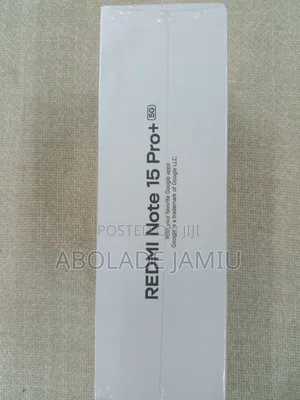 New Xiaomi Redmi Note 15 Pro+ 512 GB Black