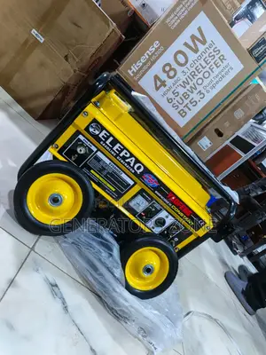 Elepaq 4.5kva Automatic Generator Model Sv6800e2 Compact Design