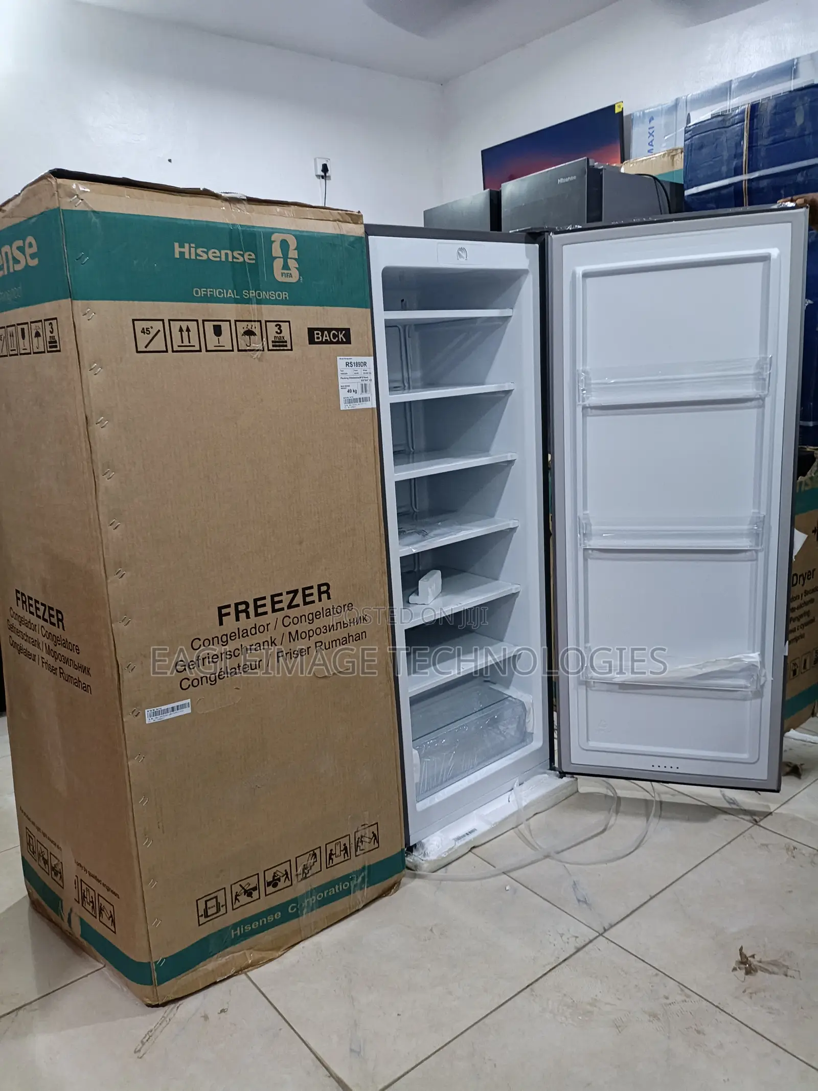 Engineered for Speed: The Multi-Pipe Hisense 190l Freezer