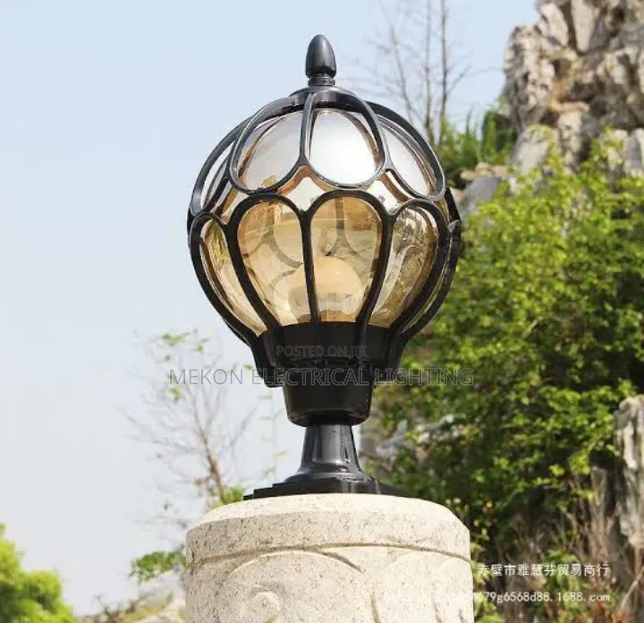 Globe Pillar and Garden Lights