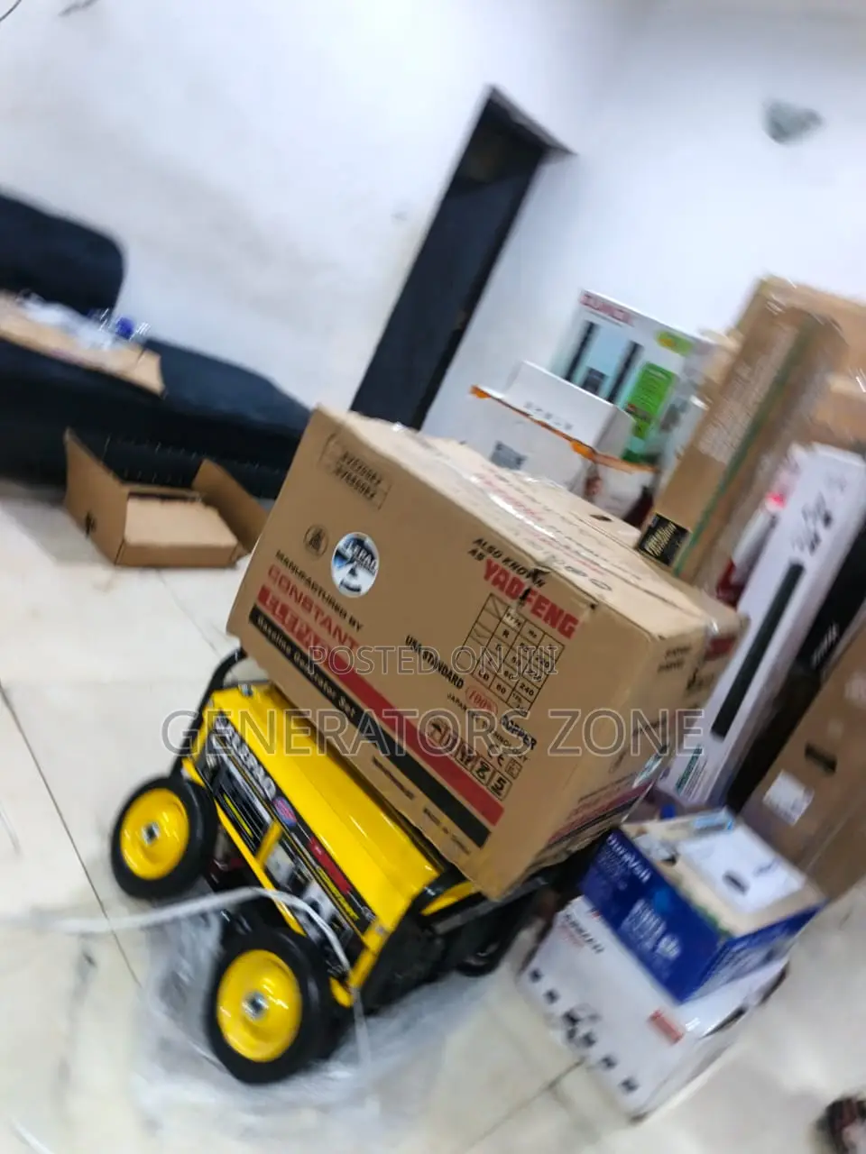Elepaq 4.5kva Automatic Generator Model Sv6800e2 Constant Power Genera