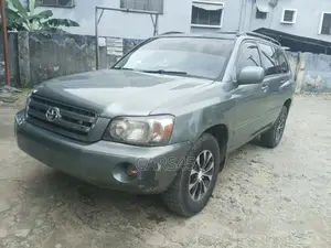 Toyota Highlander V6 4x4 2006 Green