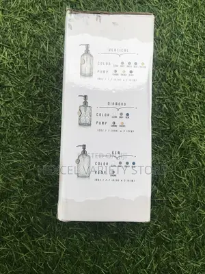 Refillable Glass Soap Dispenser With Stainless Steel Pump