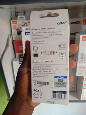 Onten Otn-Dp81 (Dp) Male to Female Adapter and Extension