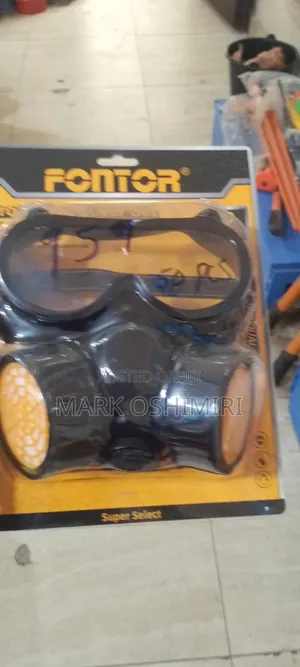 Nose Mask With Eye Goggles
