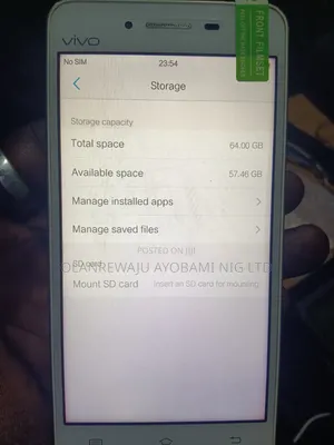 Vivo Y35 64 GB Silver