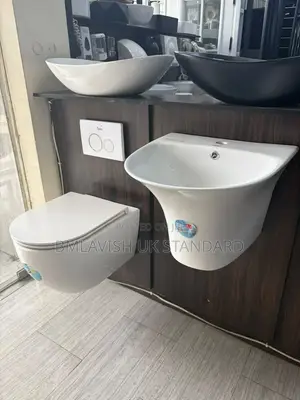 Dubai Wall-Hung Water Closet With Hanging Basin