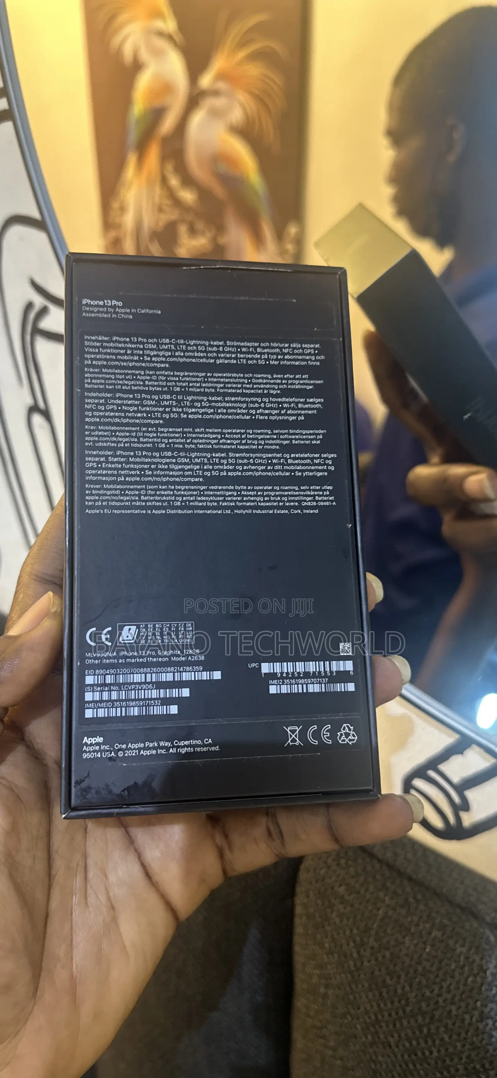 Apple iPhone 13 Pro 128 GB Black