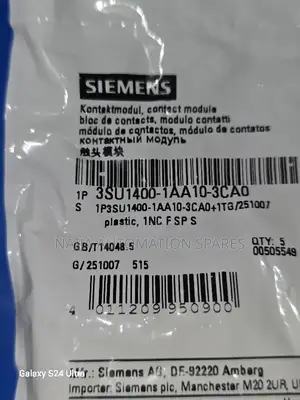 Siemens Sirius Act Contact Module | 3su1400- 1aa10-3ca0
