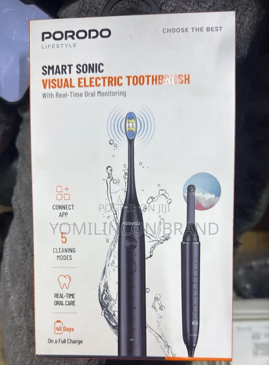 Porodo Smart Sonic Visual Electric Toothbrush*