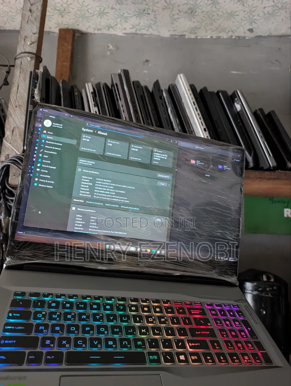 Laptop MSI GP75 Leopard 16GB Intel Core i7 HDD+SSD 512GB