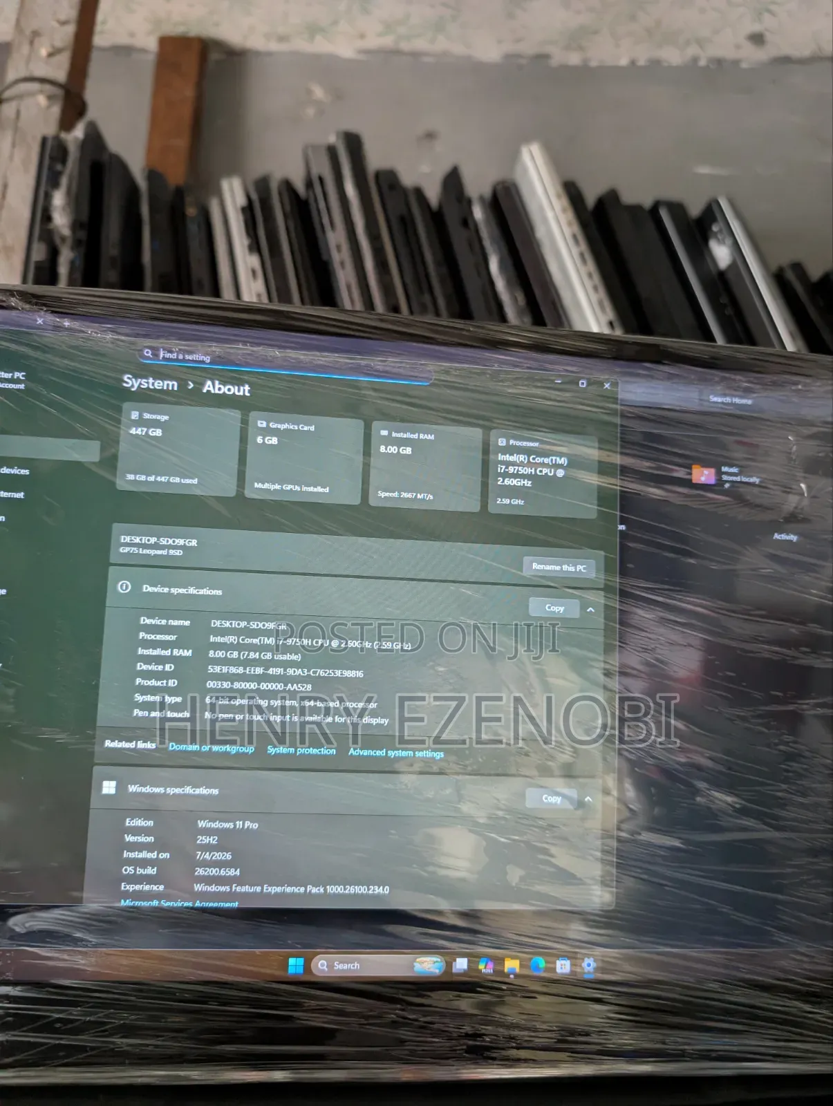 Laptop MSI GP75 Leopard 16GB Intel Core i7 HDD+SSD 512GB