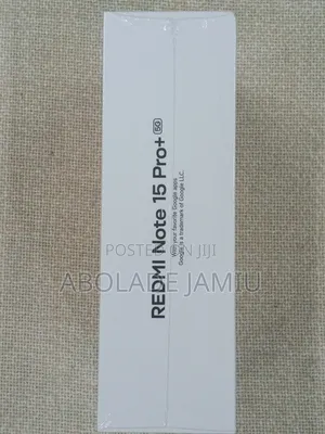 New Xiaomi Redmi Note 15 Pro+ 512 GB Black