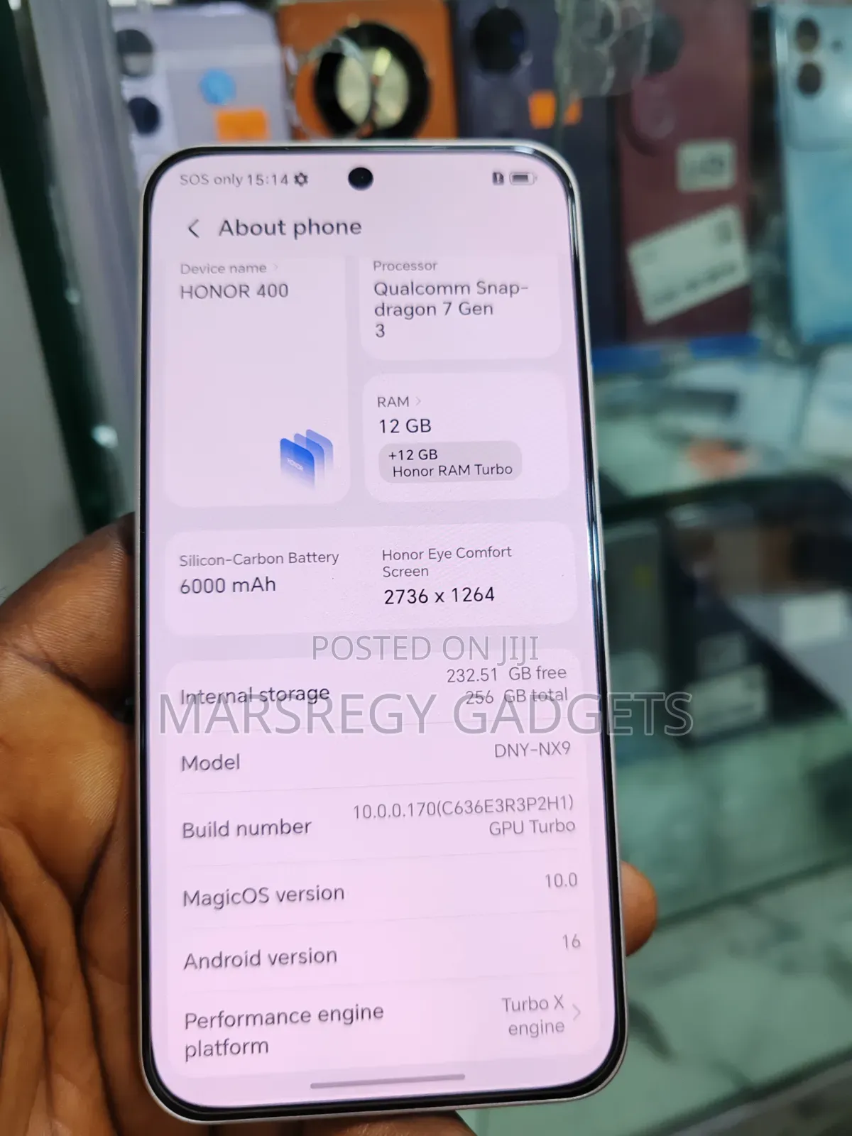 Honor 400 256 GB Gold