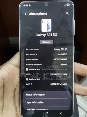 Samsung Galaxy S21 5G 128 GB White