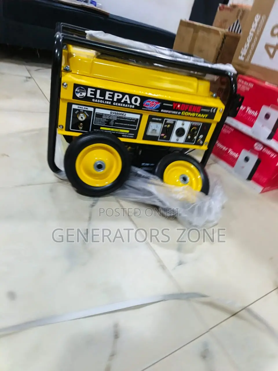 Elepaq 4.5kva Automatic Generator Model Sv6800e2 Easy Operation