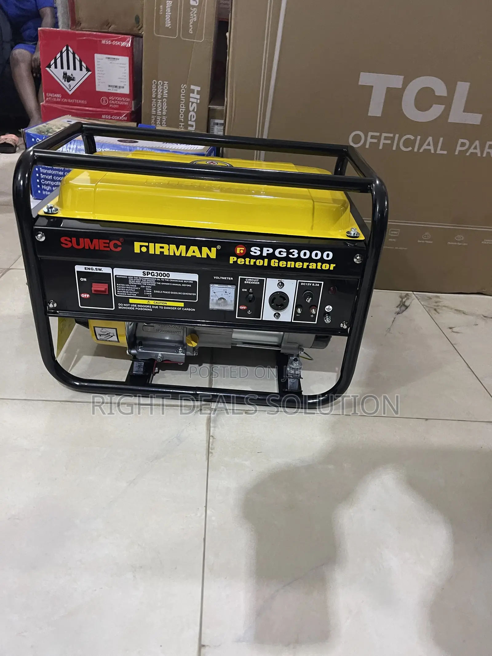 Sumec Firman Spg3000 Generator Set With Quality Engineering