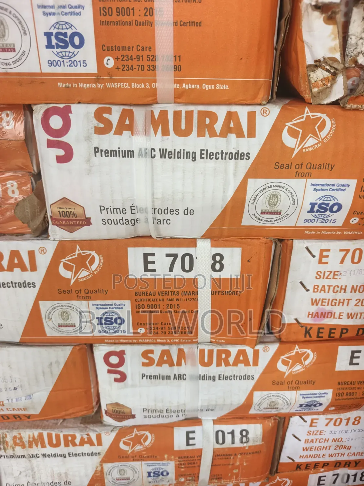 Samuria Welding Electrode 3.2mm CTN