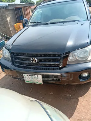Toyota Highlander Limited V6 AWD 2003 Black